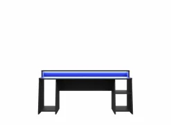 Bureau Tezaur 200x72x91cm - decor - zwart