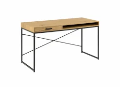 Bureau 140x58cm - decor - eik