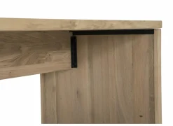 Bureau Yoda 160x80x76cm - eik massief - naturel