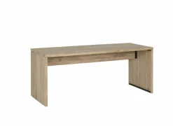 Bureau Yoda 180x80x76cm - eik massief - naturel