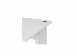 Bureaublad Prima 120x80x3cm - decor - wit