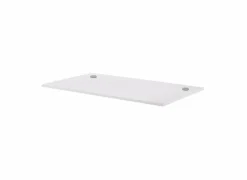 Bureaublad Prima 180x90x69cm - melamine - wit