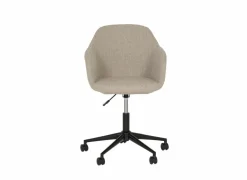 Bureaustoel Mach 58x62,5x82cm - stof - beige