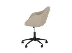 Bureaustoel Mach 58x62,5x82cm - stof - beige