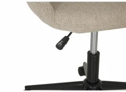 Bureaustoel Mach 58x62,5x82cm - stof - beige