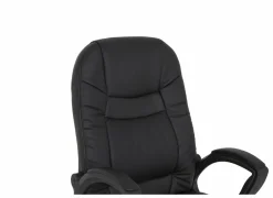 Bureaustoel Njet 68x74x115cm - lederlook - zwart