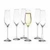 Salt & Pepper Champagneglas Cuvee 21cl - glas - transparant set van 6
