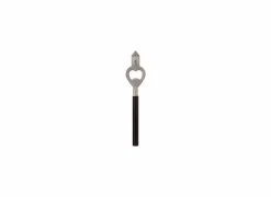 Cocktail set Ø16x21cm - mango massief & staal - bruin & zwart