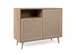 Commode Bali 102x40x87cm - melamine - sonoma eik