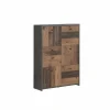 Commode Best Chest 77x30x113cm - decor - old wood & beton
