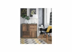 Commode Best Chest 77x30x78cm - decor - old wood & beton