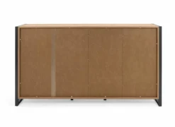 Commode Denver 160cm - decor - artisanale eik & anthraciet