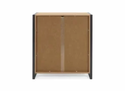 Commode Denver 80x88x40cm - decor - artisanale eik & anthraciet