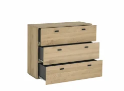 Commode Holmes 110x45x90cm - MDF - eik