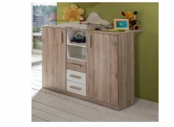 Commode incl luiertafel Cariba 122x101x75cm