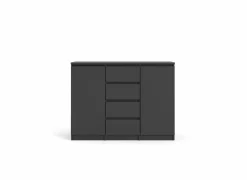 Commode Naia 121x50x91cm - decor - mat zwart