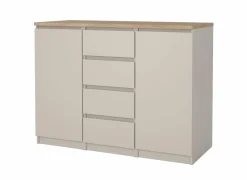 Commode Naia 121x50x91cm - decor - cashmere/jackson hickory