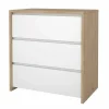 Commode Next 80x48x84cm - decor - wit/jackson hickory