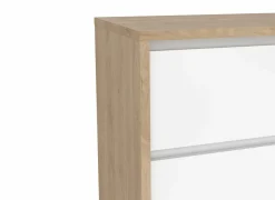 Commode Next 119x48x84cm - decor - wit/jackson hickory