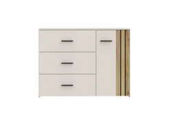 Commode Waikato 120x41x91cm - decor - mauvella eik & zand