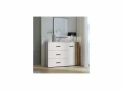 Commode Waikato 120x41x91cm - decor - mauvella eik & zand