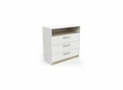 Commode Watson 83x40x81cm - decor - kronberg eik & wit