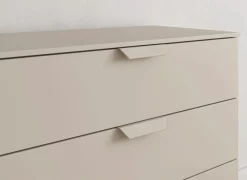 Commode 80x42x81cm - decor - champagne