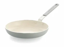 Dagelijkse kost braadpan Ø24cm - aluminium - beige & grijs