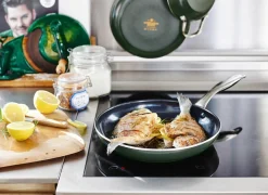 GreenPan Dagelijkse Kost braadpan Ø24cm - aluminium - olijfgroen