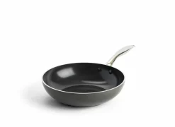 GreenPan Dagelijkse Kost wokpan Ø28cm - aluminium - olijfgroen