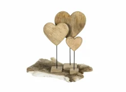 Mars & More Deco Staand hart H35cm