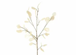 Decoratietak Silver Leaf H91cm - kunststof - naturel