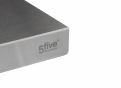 Deegplank 50x40cm - roestvrij staal - grijs