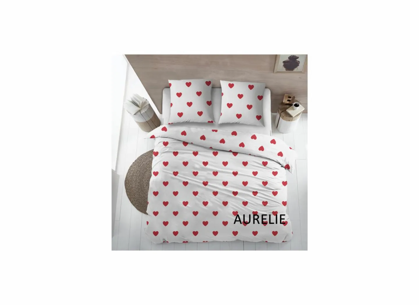 Dekbedovertrek Aurelie 270x220cm katoen