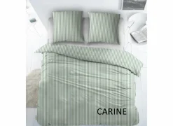 Dekbedovertrek Carine 240x220cm - katoen - groen