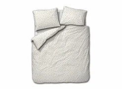 Dekbedovertrek Clover 240x200/220cm - percale - wit