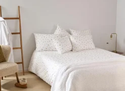 Dekbedovertrek Clover 240x200/220cm - percale - wit