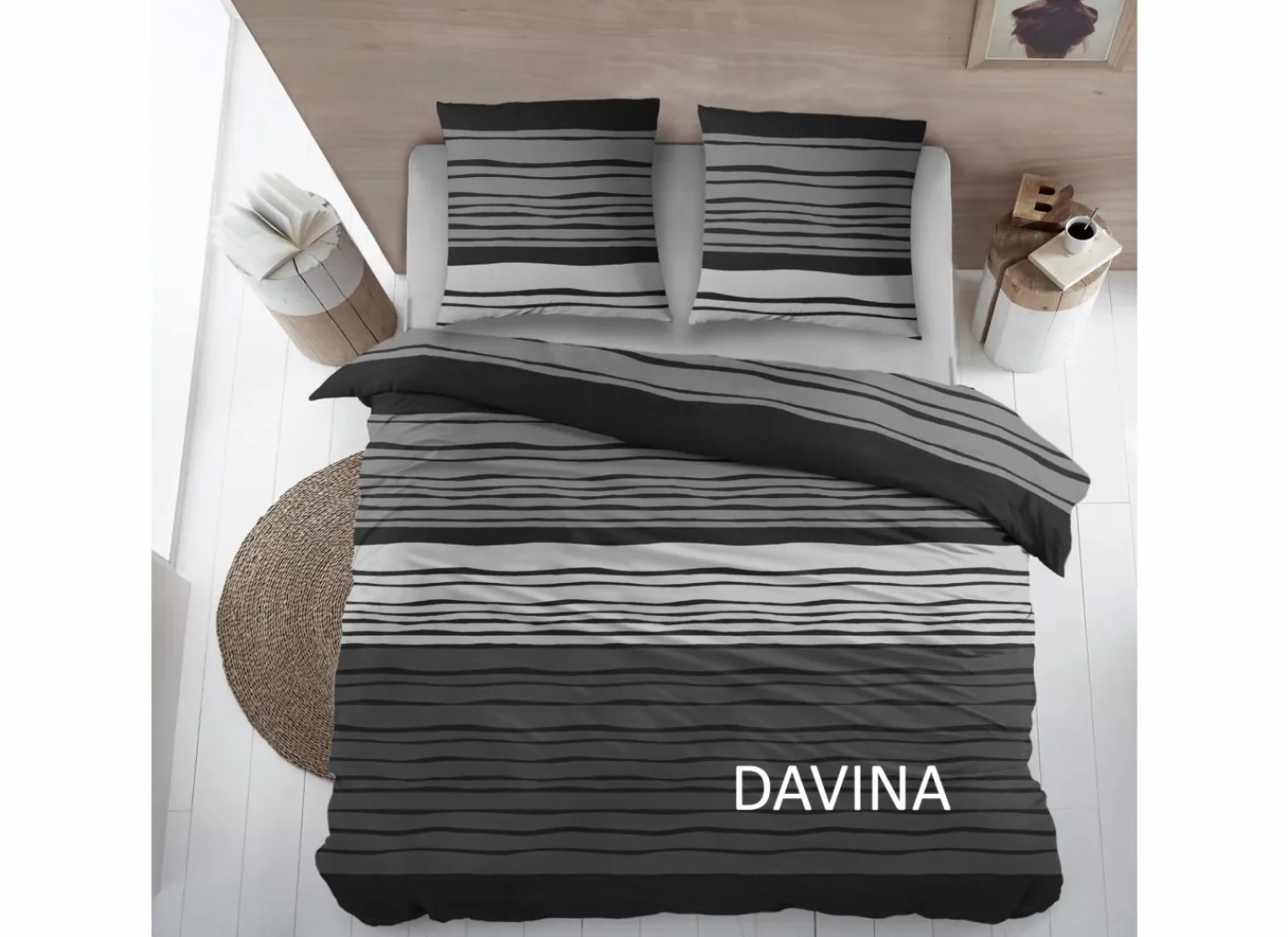 Dekbedovertrek Davina 240x220cm katoen