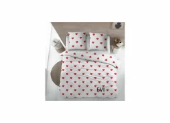 Dekbedovertrek Evi 140x200/220cm flanel