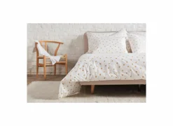 Dekbedovertrek Golden Hearts 240x200/220cm percale katoen