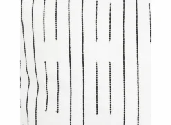 Dekbedovertrek Kain 260x240cm - katoen - wit & zwart