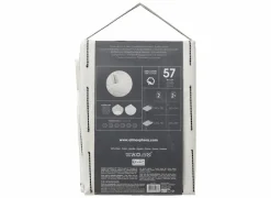 Dekbedovertrek Kain 240x220cm - katoen - wit & zwart