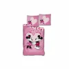 Dekbedovertrek Mickey & Minnie 140x200cm microvezel