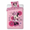 Dekbedovertrek Minnie 140x200cm - microvezel - roze
