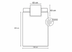 Dekbedovertrek Minnie 140x200cm - microvezel - roze