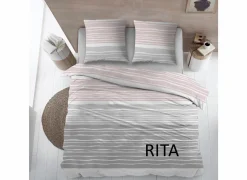 Dekbedovertrek Rita Rose 270x220cm katoen