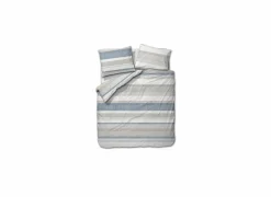 Dekbedovertrek Scandi Stripe 240x200/220cm - satijn - multicolor