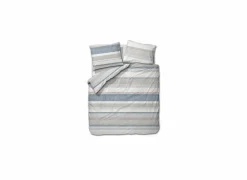 Dekbedovertrek Scandi Stripe 260x220/240cm - satijn - multicolor