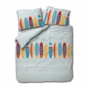 Dekbedovertrek Surfboard 200x200/220cm - katoen - multicolor
