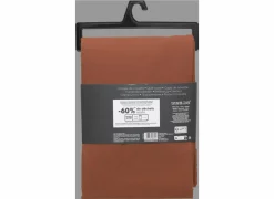 Dekbedovertrek 240x220cm - katoen - terracotta excl. kussenslopen